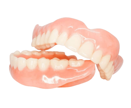 Removable Upper and Lower Acrylic Dentures