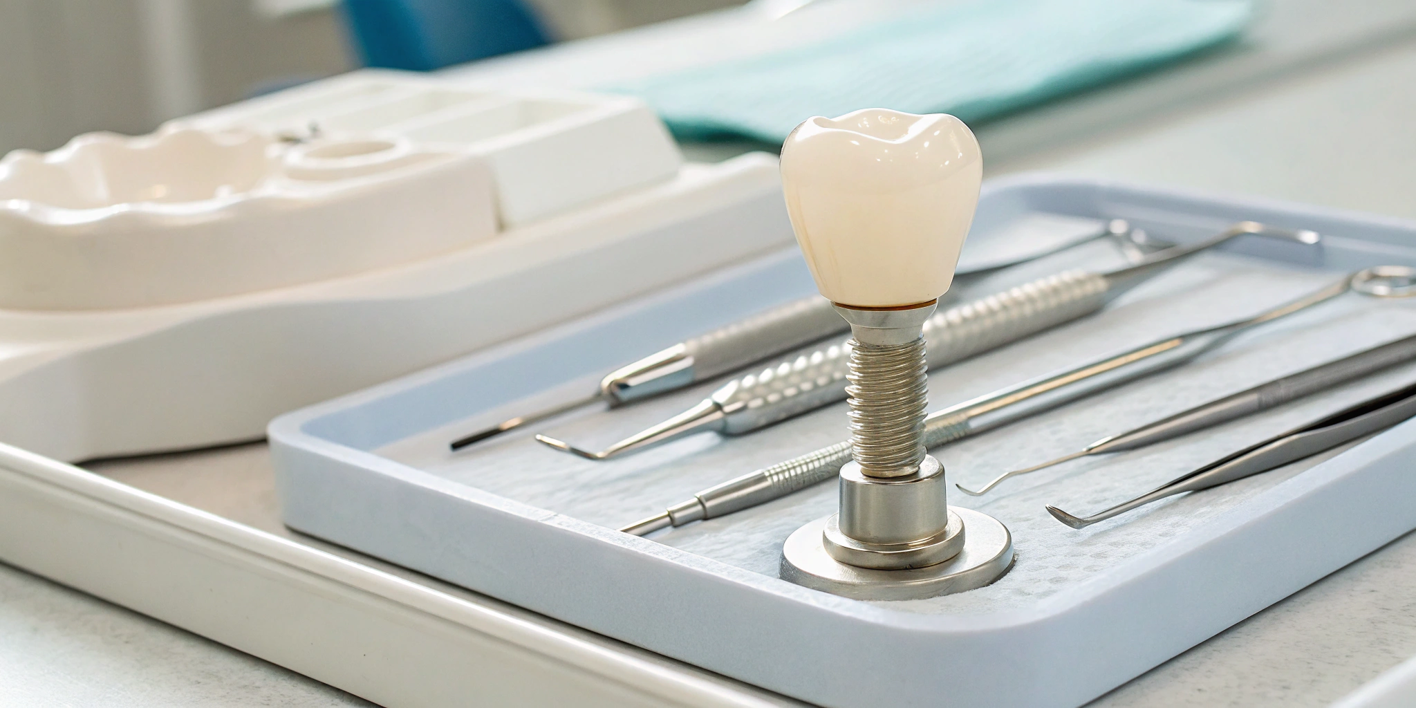 Dental implant model and tools from an affordable, quality dental lab.