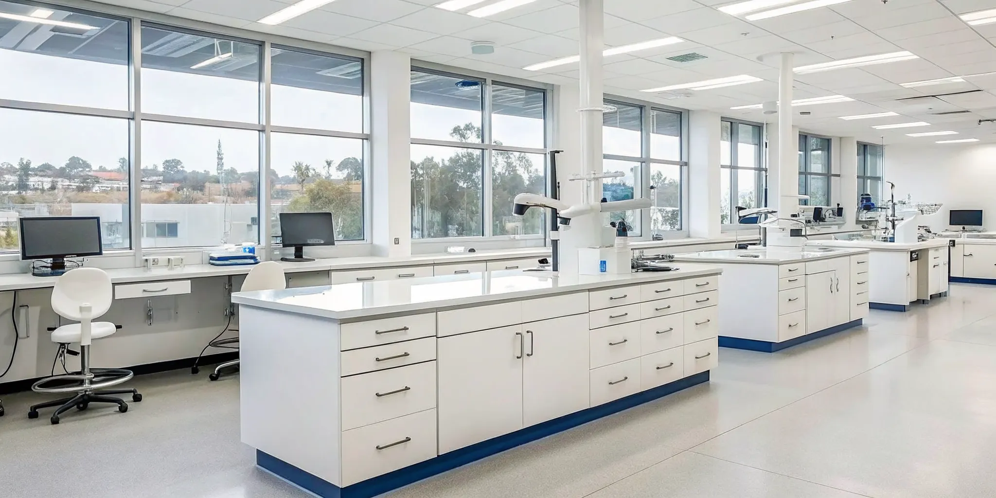 A high-tech dental lab in San Diego with digital equipment for dentists.