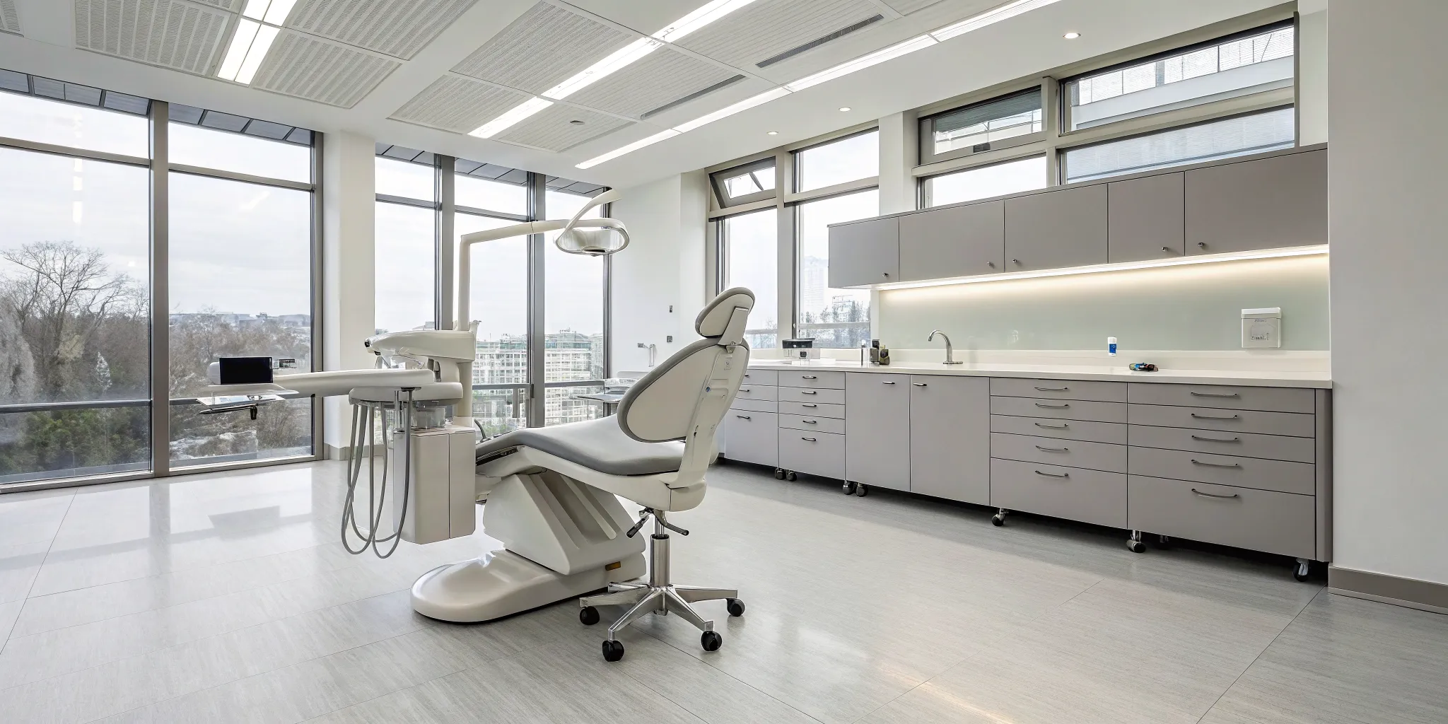 Digital impression equipment in a modern Columbus dental office.